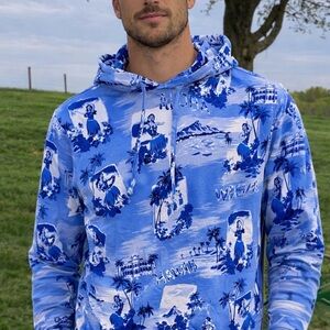 -Polo Ralph Lauren Hawaii Hoodie Pullover L/S Men's Sz Medium